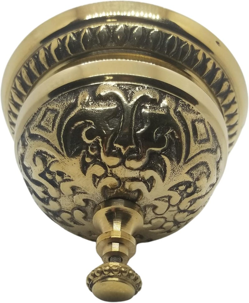 Upper Deck MGSIO Solid Brass Victorian Style Service Desk Bell - Image 4