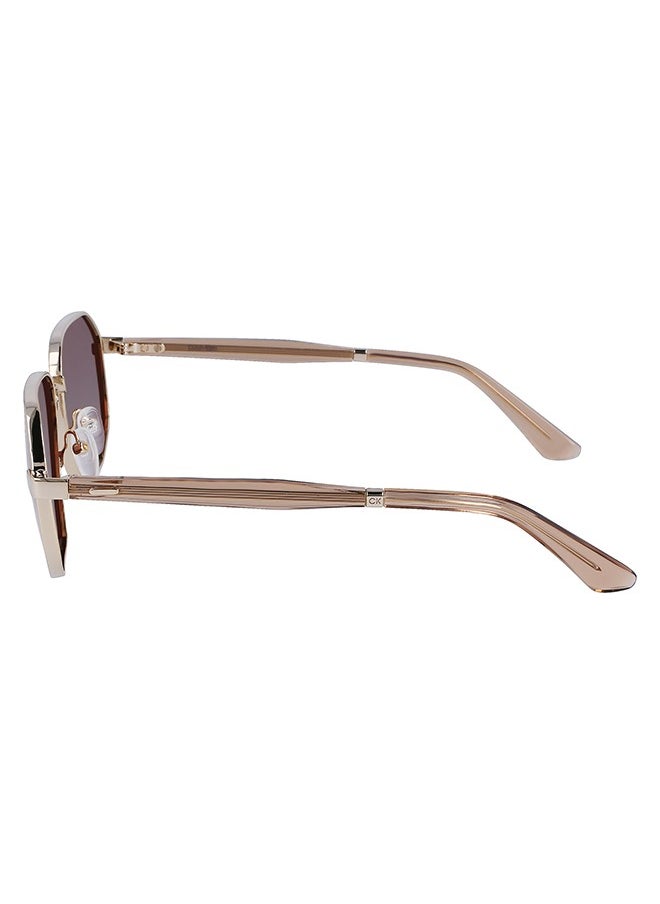 CALVIN KLEIN - Men Hexagon Sunglasses CK23102S Lens Size :  58 mm - Image 1