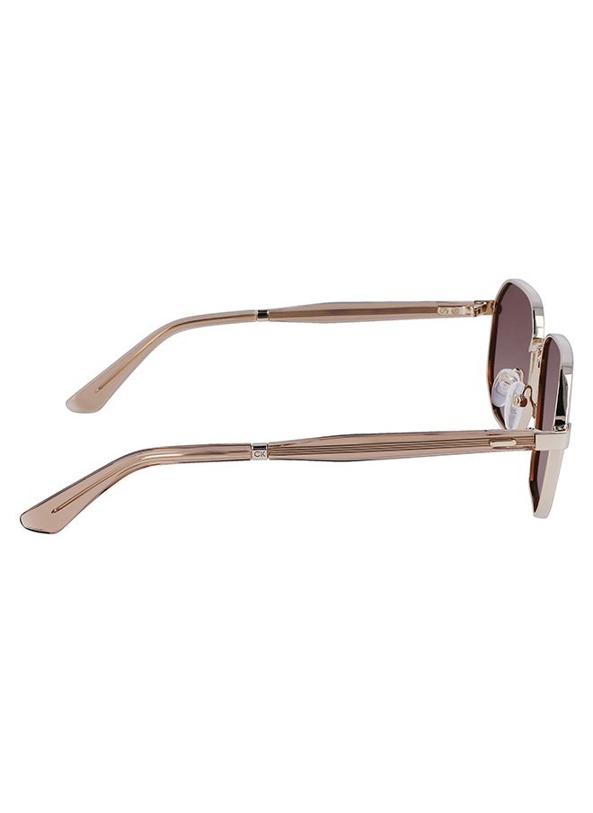 CALVIN KLEIN - Men Hexagon Sunglasses CK23102S Lens Size :  58 mm - Image 1
