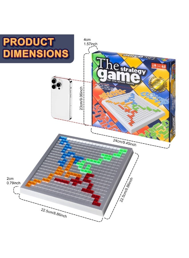 NIBEMINENT Party Board Games, 2-4 Person Competitive Board Games, Party Party Games, Four Person Games, Parent Child Interaction, Portable Block Games, Gladiator Chess, Christmas  - Image 4