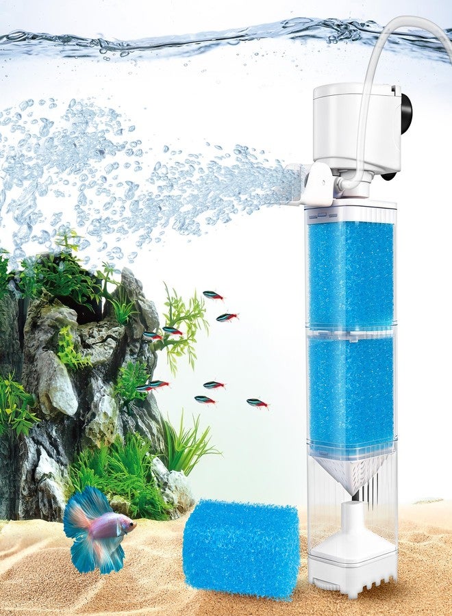Vehipa Aquarium Filter for 40-70 Gallons Tank, 225GPH Fish Tank Filters with Oxygenation, Wavemaker & Impurity Isolation, Multi-Functional Circulation System - Image 1