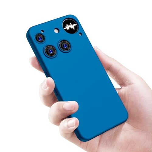 Kapa Matte Protective Lens Flexible Back Cover for Nothing Phone 3 5G | Slim Silicone with Soft Lining Shockproof Full Body Bumper Case (Blue) - Image 5