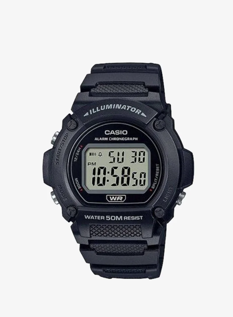 CASIO Men's Resin Digital Watch W-219H-1AVDF - 47.1 mm