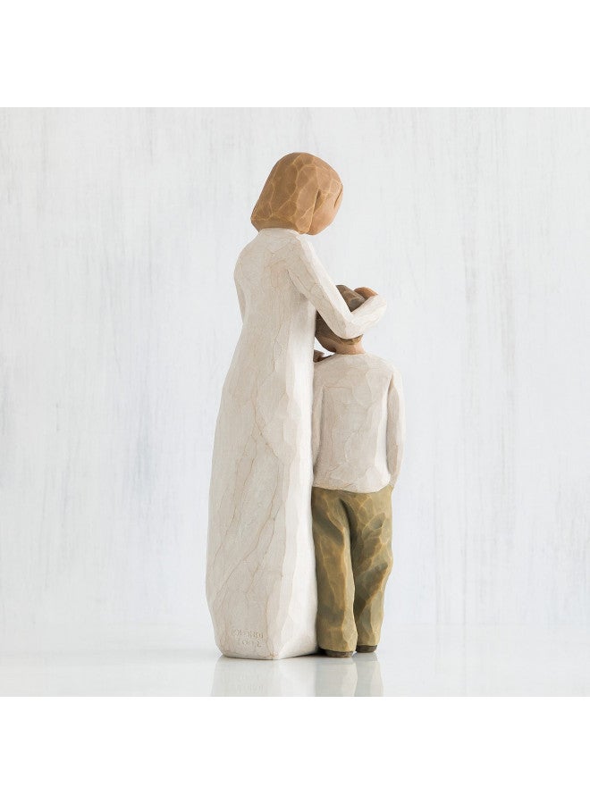 Willow Tree Mother and Son, Sculpted Hand-Painted Figure - Image 5