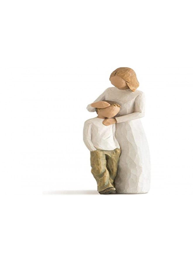 Willow Tree Mother and Son, Sculpted Hand-Painted Figure - Image 4