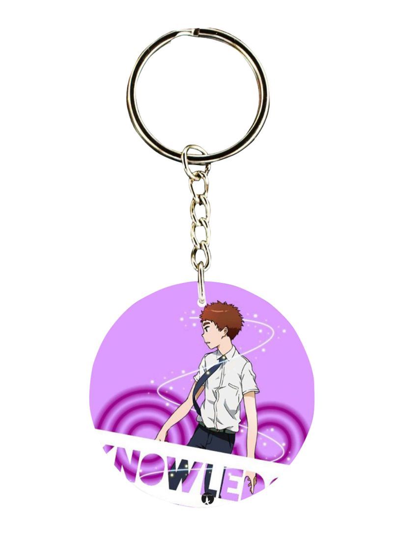 RKN Anime Digimon Printed Keychain 