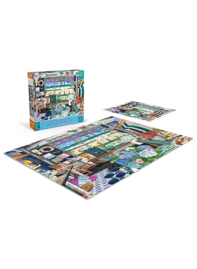 Ceaco - Tracy Flickinger - Sea & Sand Gift Shoppe - 300 Piece Jigsaw Puzzle - Image 2