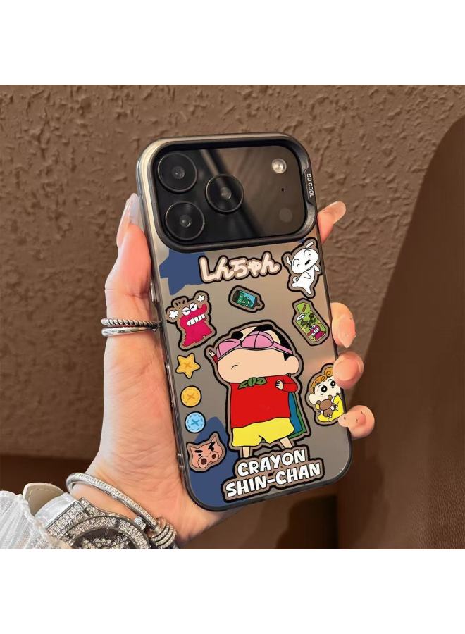 Funny Shin-chan Phone Case Suitable For Apple 17 Pro Max, New Iphone 16, Ultra-thin 15, Shockproof 14, 13/12
