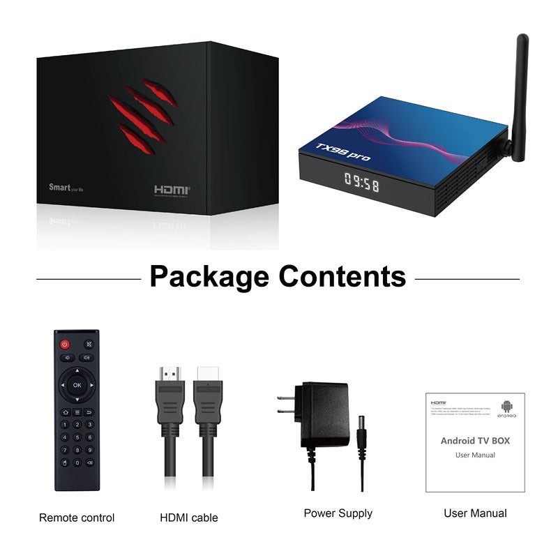 TX98 PRO Android 14.0 4K TV Box with H618 Processor, Wi-Fi 6 - Image 5