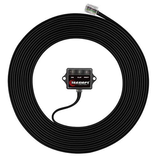 Taramp's مراقب حالة LED من تارامب M1، تشغيل، قص، وحماية، نظام مضخم صوت السيارة الآمن لمنتجات تارامب، سهل التركيب، أضواء قص، صغير - Image 3