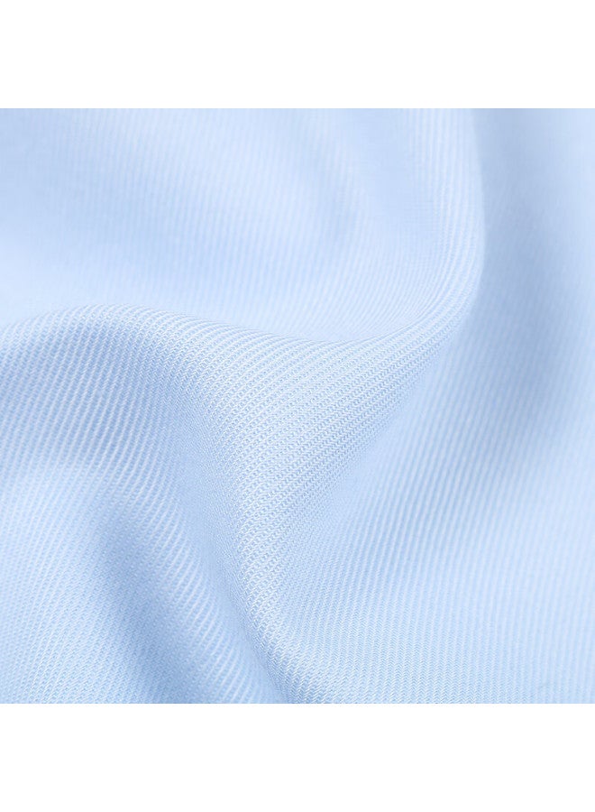 YOUNGOR Yagelor spring And Autumn Business Casual Xinjiang Pure Cotton Long Sleeve Shirt Men Easy To Care Light Blue 39 - Image 5