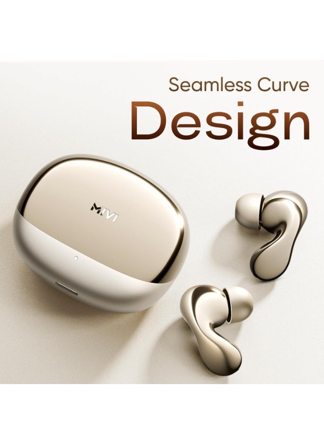 Mivi SuperPods Immersio [Flagship Launch] in Ear Ear Buds Wireless, Dolby Audio, 3D Soundstage, 60H Playtime, AI ENC, Bluetooth TWS, BT v5.4 Earbuds
