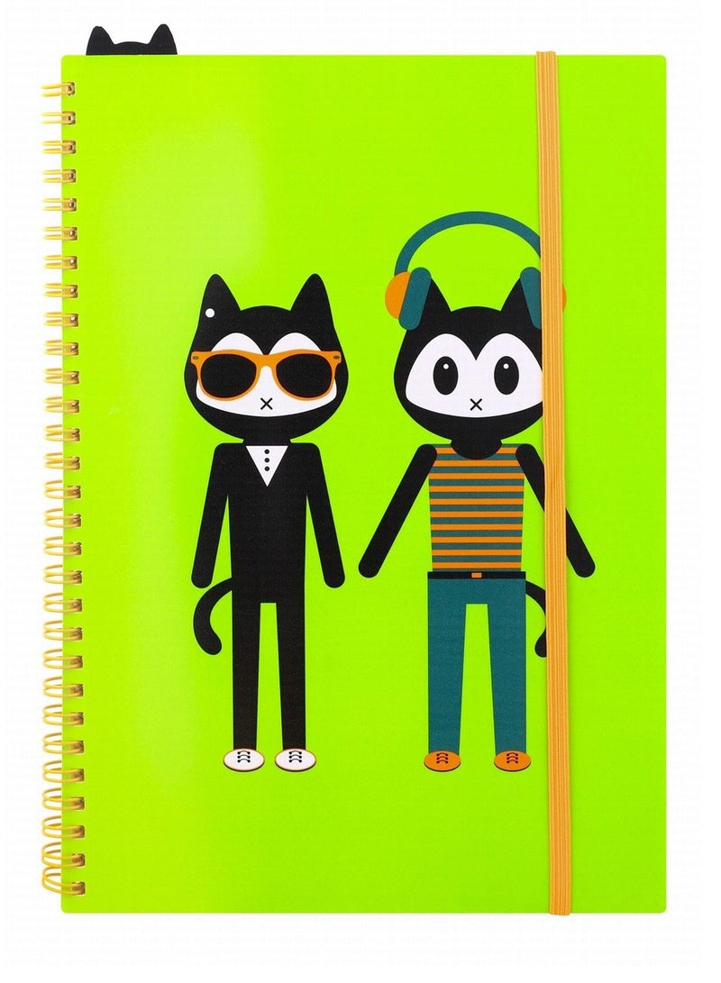 Foldermate دفتر ملاحظات حلزوني بحجم B5 بتصميم رائع - Image 1