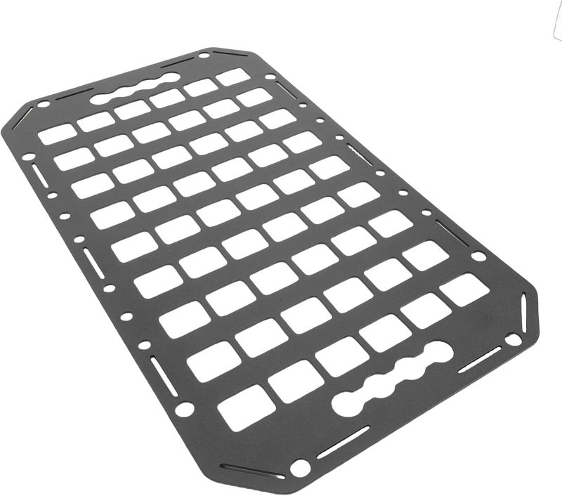 Zerodis Truck Bed Molle Panel Cargo Racks Organizer with Secured Mounting Lightweight Design for Trucks SUVs RVs Truck Bed Molle Panel Aluminum Tool Storage Other Vehicles - Image 3