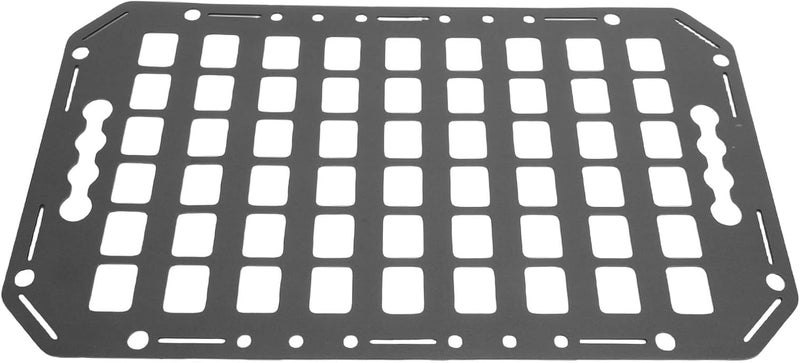 Zerodis Truck Bed Molle Panel Cargo Racks Organizer with Secured Mounting Lightweight Design for Trucks SUVs RVs Truck Bed Molle Panel Aluminum Tool Storage Other Vehicles - Image 5