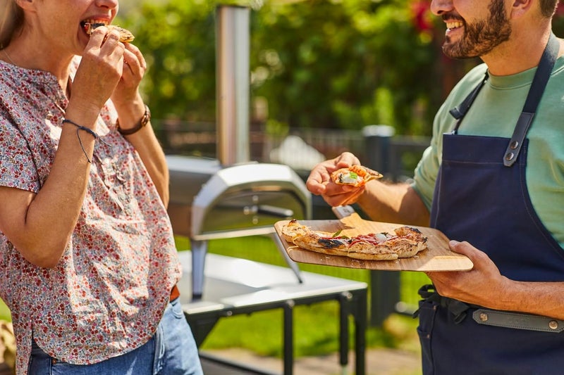 ooni 12” Bamboo Wood Pizza Peel –12 Inch Pizza Spatula Paddle, Wooden Pizza Cutting Board, Pizza Oven Accessories - Image 4