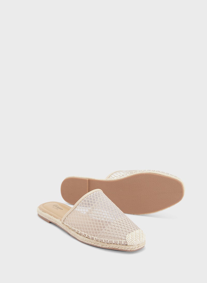 Ginger Slip On Mesh Espadrille  - Image 3