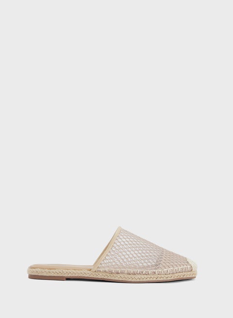 Slip On Mesh Espadrille