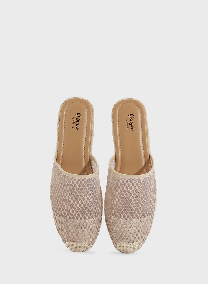 Ginger Slip On Mesh Espadrille  - Image 4