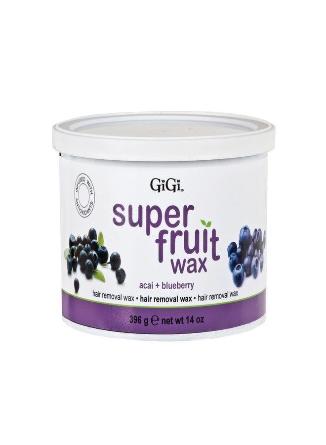 Gigi Super Fruit Wax, Acai Plus Blueberry, 14 Ounce - Image 1