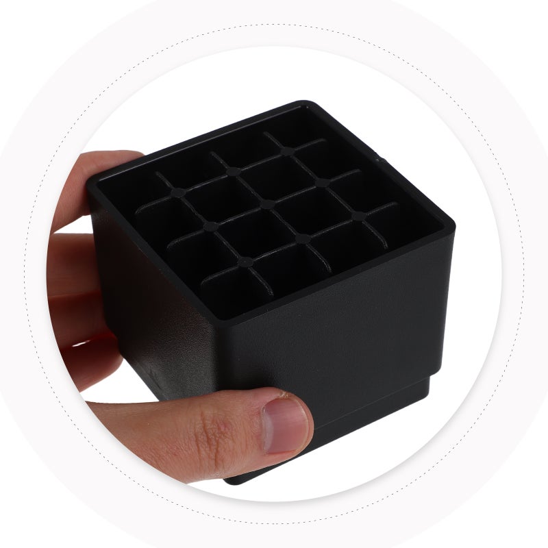 8 pcs Rubber Furniture Caster Cups Anti Sliding Furniture Pads Bed Floor Protectors for Bed Couch Table Chair Stoppers - Image 2