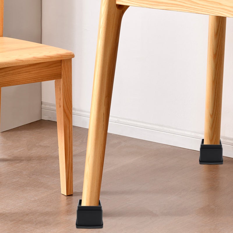8 pcs Rubber Furniture Caster Cups Anti Sliding Furniture Pads Bed Floor Protectors for Bed Couch Table Chair Stoppers - Image 3