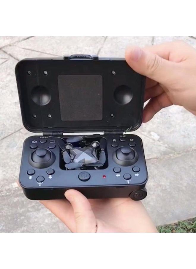 null - Drone Aerial Photography High-Definition Professional 4K Remote Control Small Aircraft Toy Aircraft Student Mini Foldableing Drone-Color:Mini Suitcase Without Camera-Specification:Standard Luxury Version (comes With Wearing Parts + Warranty) - Image 1