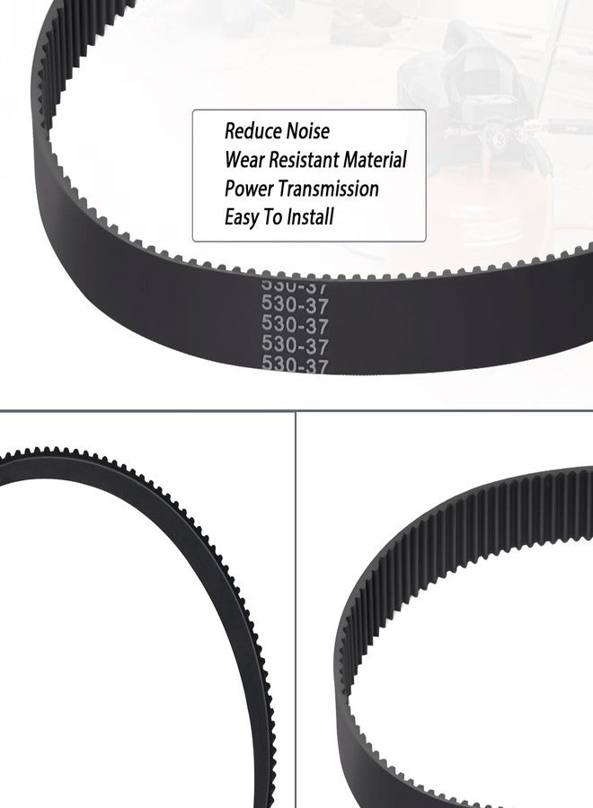 XTPTFABS Replacement Belt Compatible with Rid-gid Pancake Air Compressor OF60150HA OF60150HB OF60150HBT(1Pcs Belt)-Width: 0.67 in (17 mm), Diameter: 4.8 in (121 mm), Thickness: 0.1 in - Image 4