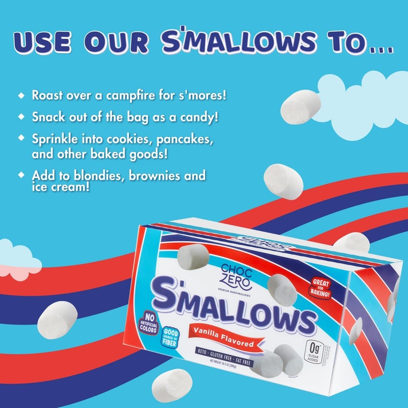 ChocZero Sugar Free Vanilla Marshmallows - Image 4