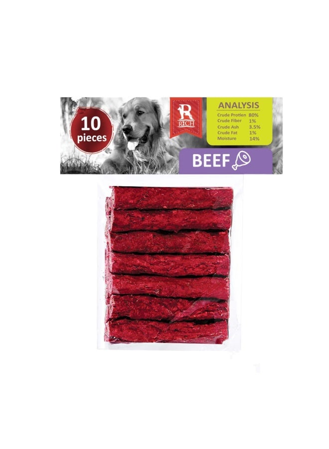 Rich Beef Stick Dog Treats 10