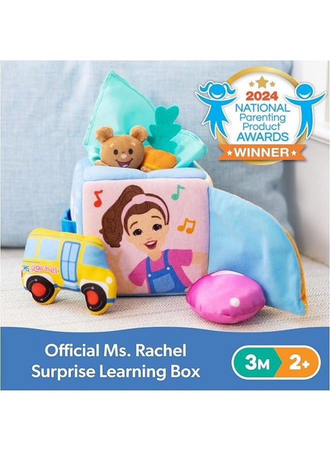 Ms. Rachel Official Surprise Learning Box, Educational Toys with Stuffed Animals, Sensory Toys & Activities for Babies, Toddler Toys for Girls & Boys Ages 0-2+ - Image 2