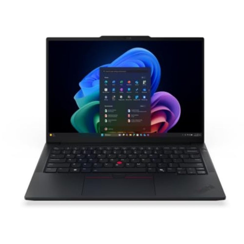 ThinkPad E14 Gen 8 Business Laptop Intel Core Ultra 7 355 16GB DDR5 RAM 512GB PCIe Gen4 SSD 14 WUXGA IPS شاشة مضادة للتوهج واي فاي 7 FHD كاميرا تعمل بالأشعة تحت الحمراء Windows 11 pro أسود - Image 1