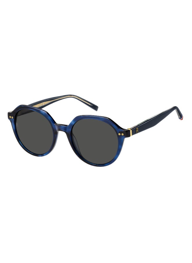 TOMMY HILFIGER إطارات نظارات شمسية هندسية دائرية من تومي هيلفيغر - Image 1