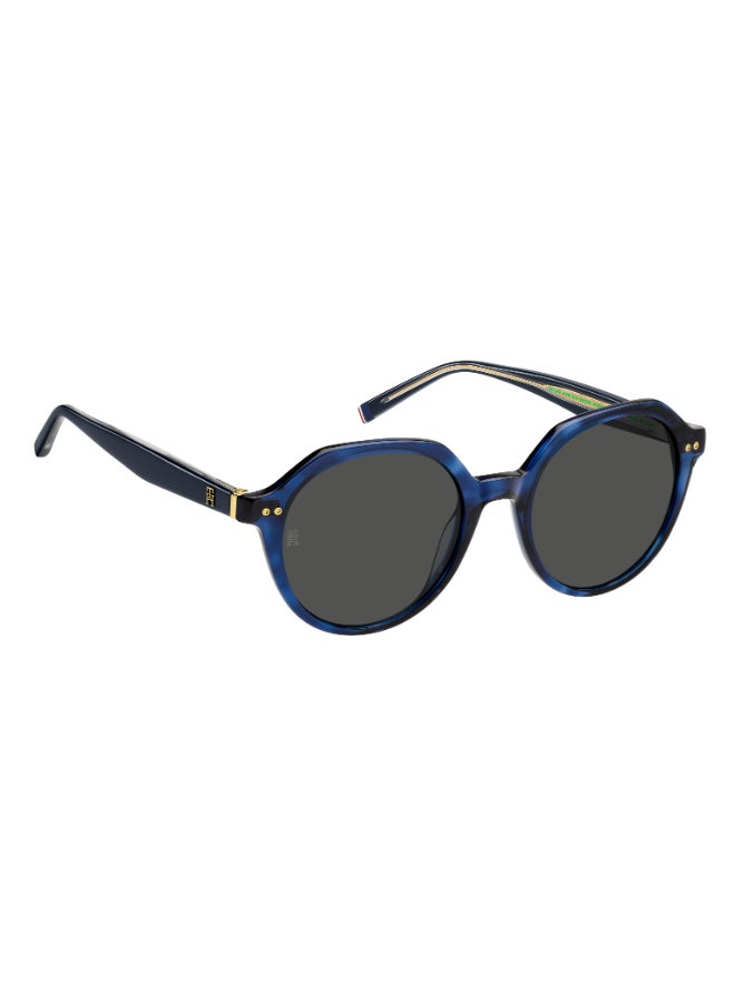 TOMMY HILFIGER إطارات نظارات شمسية هندسية دائرية من تومي هيلفيغر - Image 2