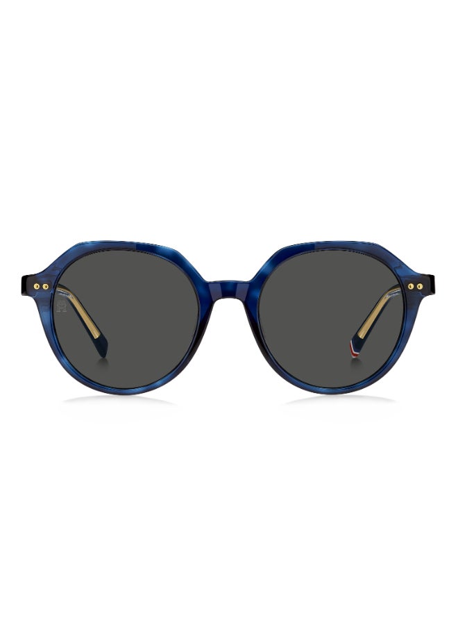 TOMMY HILFIGER إطارات نظارات شمسية هندسية دائرية من تومي هيلفيغر - Image 3