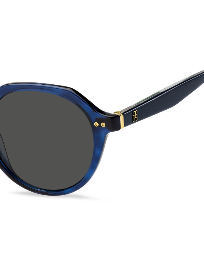 TOMMY HILFIGER إطارات نظارات شمسية هندسية دائرية من تومي هيلفيغر - Image 4