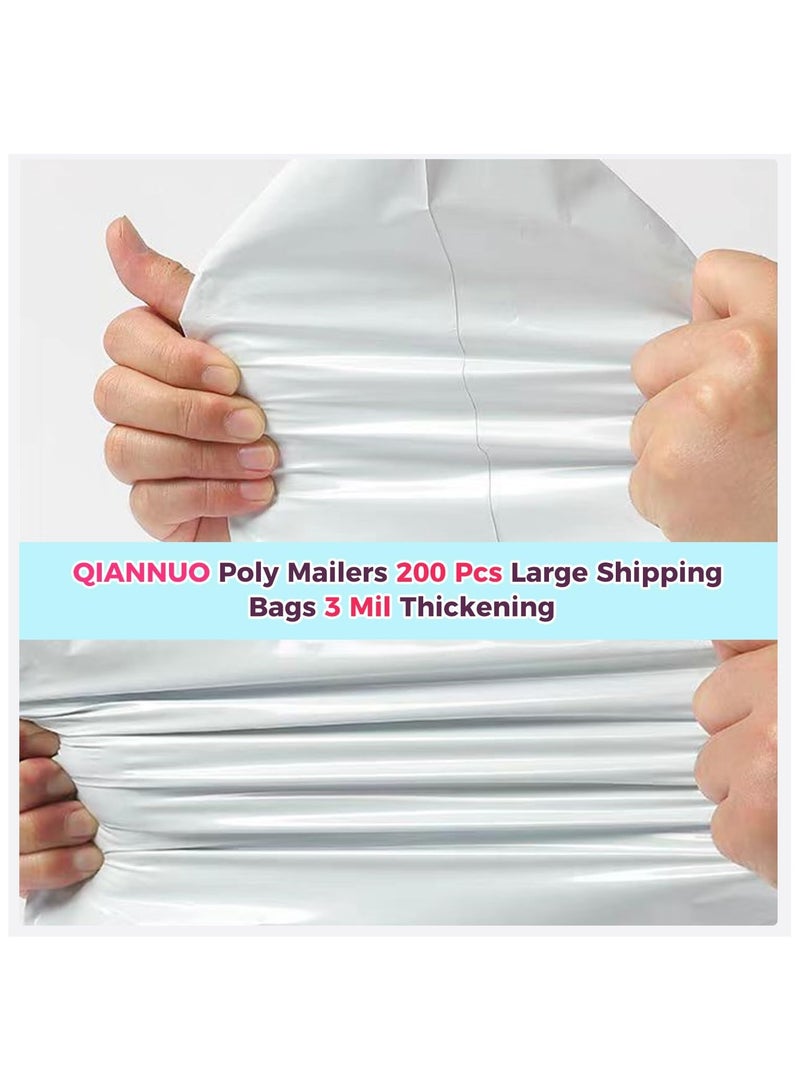 Plastic Envelope Bag 9.8X13.8"(25x35cm) 100pcs Poly Mailers Self-seal Adhesive Courier Storage Postal Shipping Mailing Bags Packing Cover - Image 3