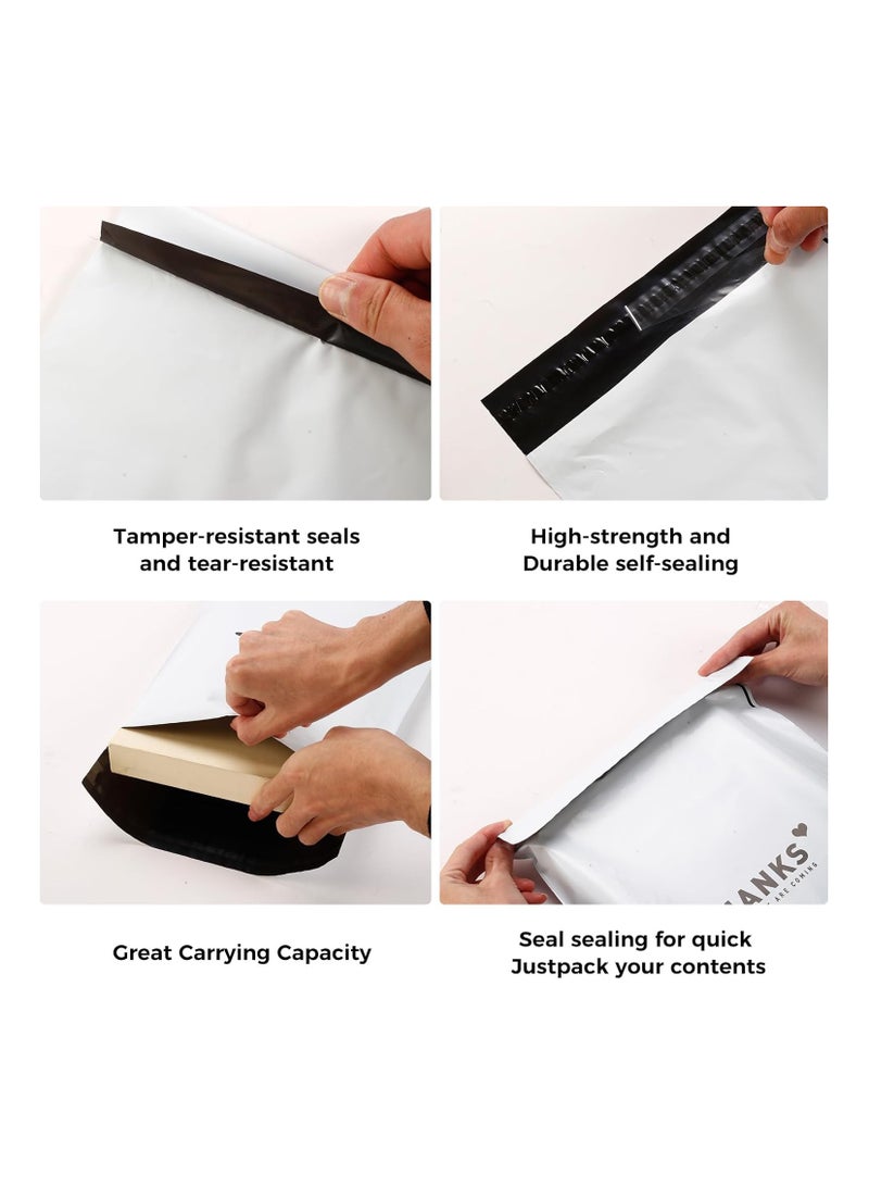 Plastic Envelope Bag 9.8X13.8"(25x35cm) 100pcs Poly Mailers Self-seal Adhesive Courier Storage Postal Shipping Mailing Bags Packing Cover - Image 4