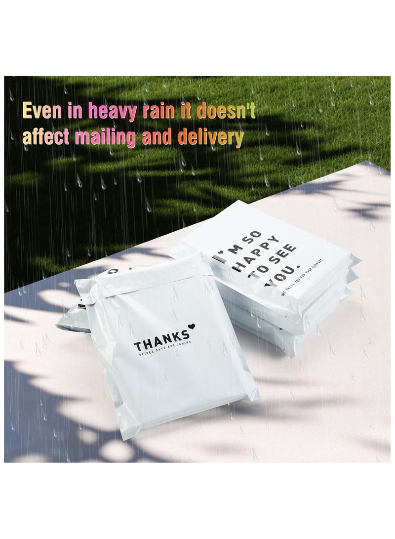 Plastic Envelope Bag 9.8X13.8"(25x35cm) 100pcs Poly Mailers Self-seal Adhesive Courier Storage Postal Shipping Mailing Bags Packing Cover - Image 5