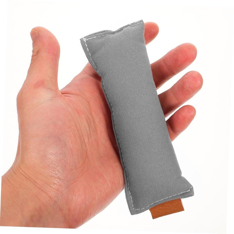 2 Pack Cotton Wrist and Elbow Pad 13x5cm Light Grey Anti Slip Keyboard Mat - Image 5