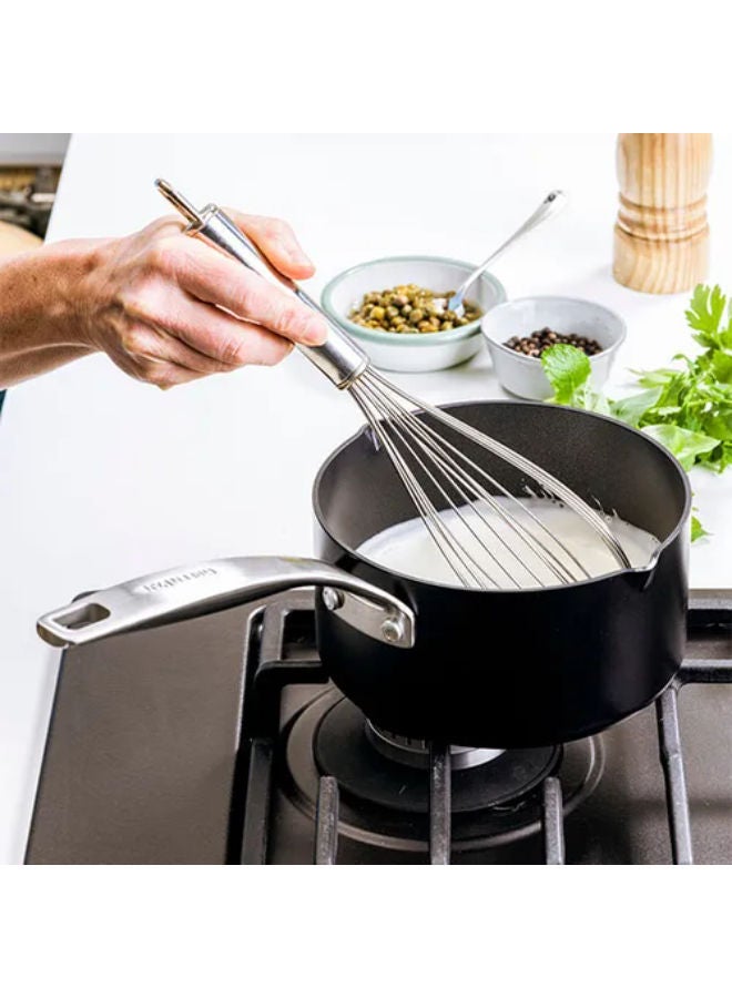 GREEN PAN Copenhagen Aluminium Non-Stick 16Cm Saucepan /1.6L -Black - Image 3