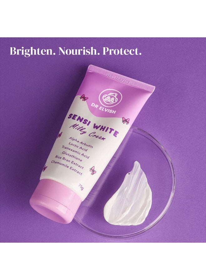 دكتور ايلفش كريم دكتور إلفيش سينسي وايت ميلكي 75 جم - Image 2