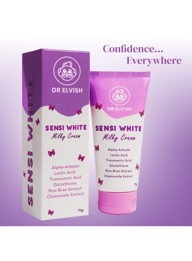 دكتور ايلفش كريم دكتور إلفيش سينسي وايت ميلكي 75 جم - Image 4