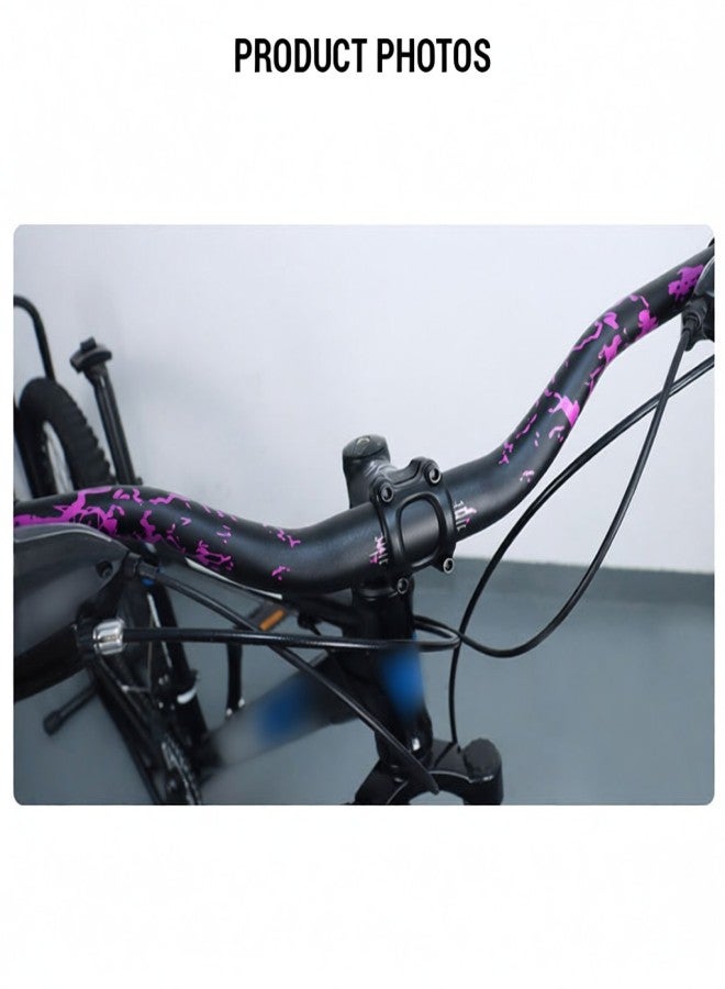 WAKE 31.8MM Mountain Bike Handlebar Aluminum Alloy Bicycle Riser Handlebar 55MM Rise 780MM Length Bicycle Bar with Matte Surface - Image 3