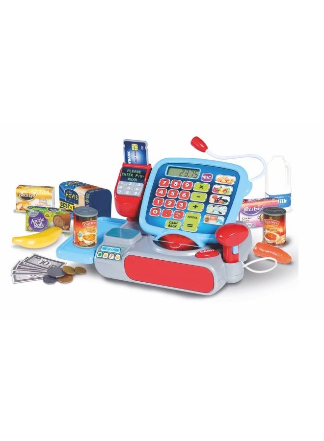CASDON Supermarket & Cash Register 2-In-1 Playset - Image 2