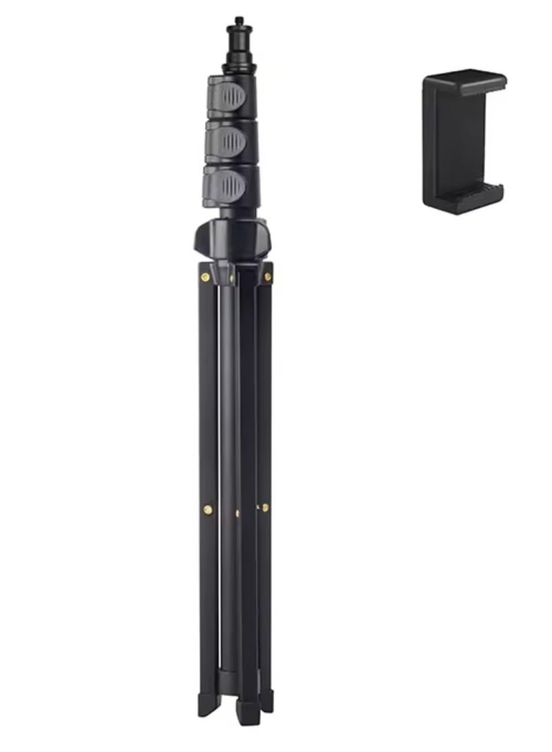 Jmary Tripod jmary mt-38, floor for photo/video cameras, 590-1680mm, Black - Image 1