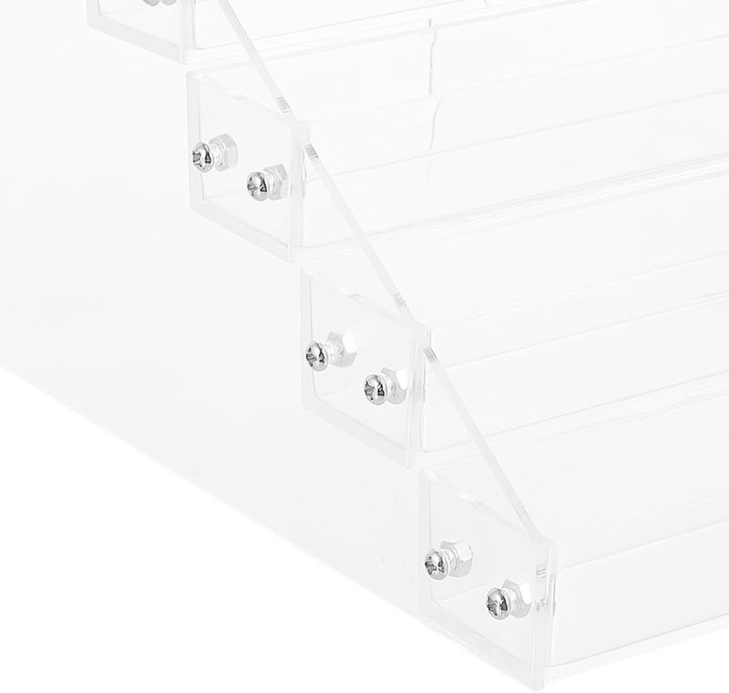 Acrylic Nail Polish Organizer Display Rack 6-tier Manicure Salon Shelf Makeup Storage Stand for Nail Tools and Lip Gloss - Image 5