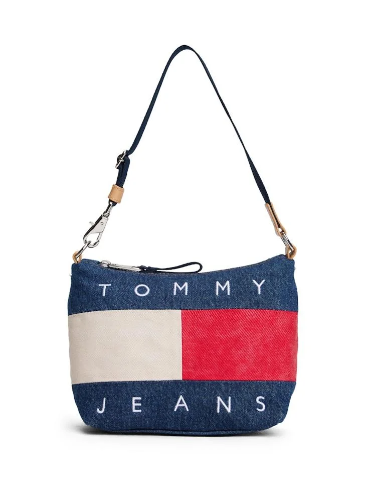 Archive Denim Shoulder Bag