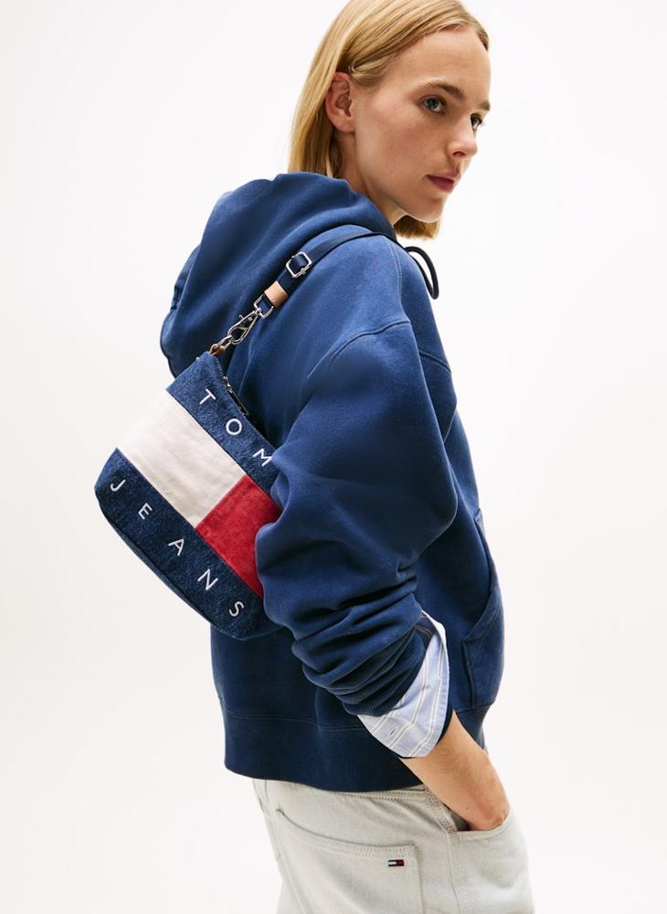 TOMMY JEANS Archive Denim Shoulder Bag - Image 1