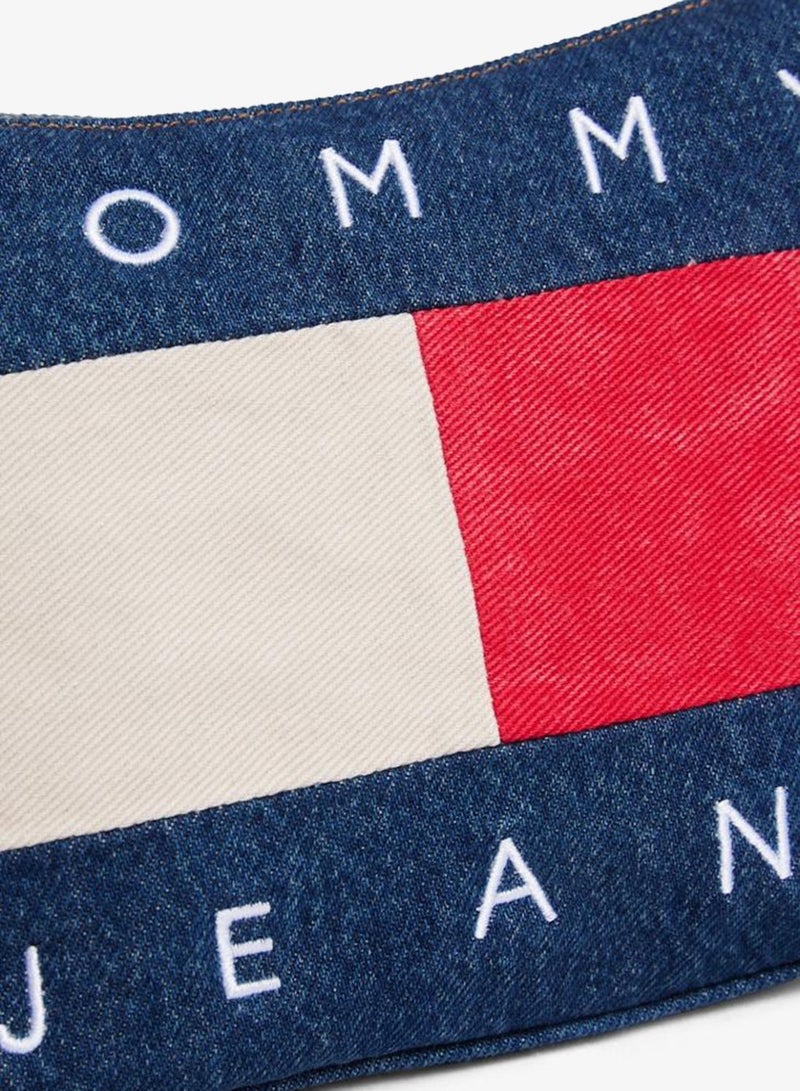 TOMMY JEANS Archive Denim Shoulder Bag - Image 5